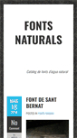 Mobile Screenshot of fontsnaturals.org